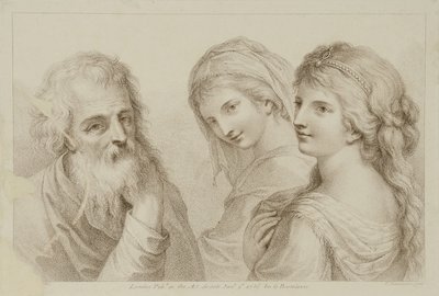 Daughters of Lot by Francesco Bartolozzi